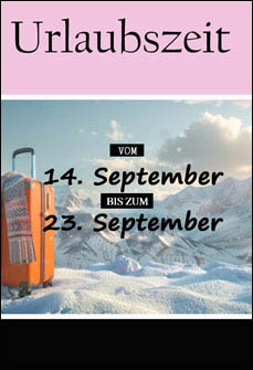 Urlaub September
